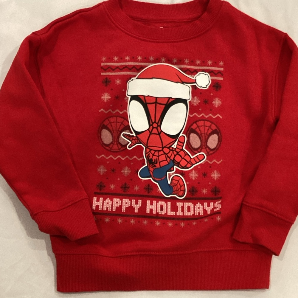 Marvel Spidey Amazing Friends Red Sweater